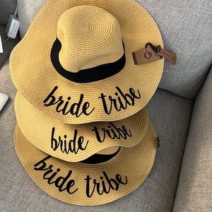 Bride Tribe Sun Hats (3)